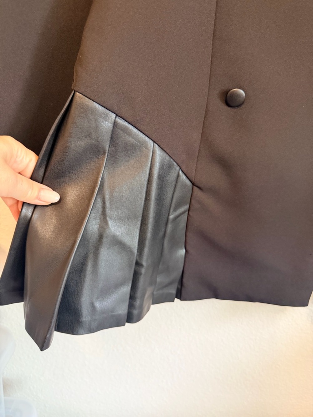 Maniere De Voir black blazer dress, size 4. - Picture 13 of 14